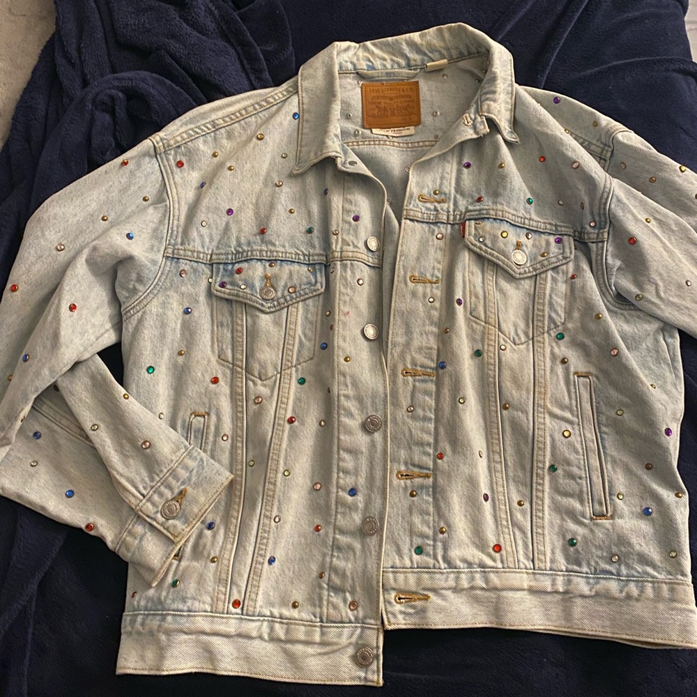 Bedazzled Levi’s Jean Jacket